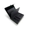 Black Collapsible Cosmetic Presentation Box with Custom Insert