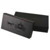 Black Collapsible Hair Extension Gift Box with Blush Interior
