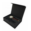 Black Collapsible Watch Gift Box with Dual Compartments