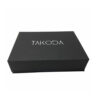 Black Collapsible Watch Gift Box with Dual Compartments