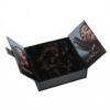 Black Double-Door Collapsible Hair Extension Gift Box