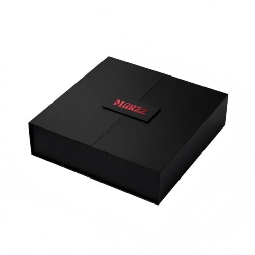 Black Double-Door Collapsible Hair Extension Gift Box