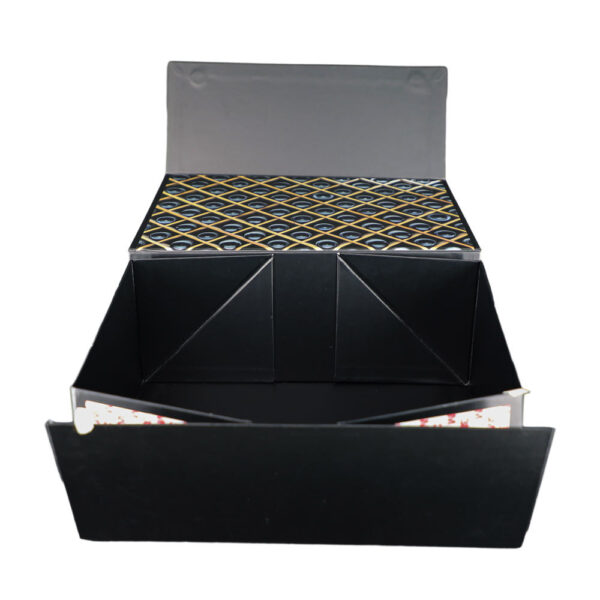 Black Gold Foil Collapsible Perfume Gift Box