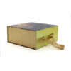 Black & Gold Heritage Collapsible Gourmet Food Gift Box with Ribbon Handle Black & Gold Heritage Collapsible Gourmet Food Gift Box with Ribbon Handle