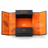 Black Orange Fold-Out Luxury Collapsible Gift Box