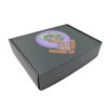 Black Printed Hair Extension Mailer Gift Box