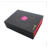 Black & Red Book-Style Tea Collapsible Gift Box