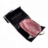 Black Satin-Lined Collapsible Hair Extension Gift Box