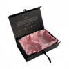 Black Satin-Lined Collapsible Hair Extension Gift Box