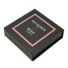 Black Valentine's Collapsible Jewelry Gift Box with Red Interior
