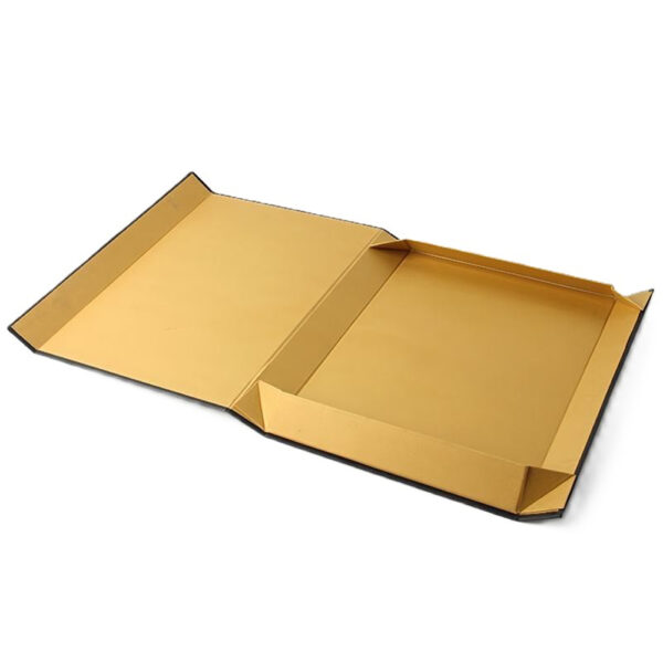 Black and Gold Collapsible Cosmetic Gift Box