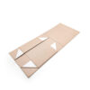 Blush Peach Lily Floral Collapsible Gift Box