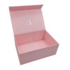Blush Pink Silver Lettering Perfume Collapsible Gift Box
