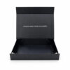 Bold Typography Black Luxury Collapsible Gift Box