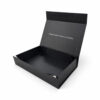 Bold Typography Black Luxury Collapsible Gift Box