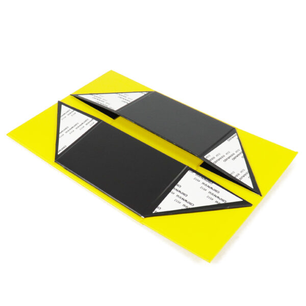 Bright Yellow and Black Personal Care Collapsible Gift Box