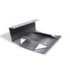 Brushed Charcoal Gray Personal Care Collapsible Gift Box