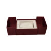 Burgundy Floral Double-Door Collapsible Watch Gift Box Burgundy Floral Double-Door Collapsible Watch Gift Box