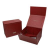 Burgundy Gold-Frame Collapsible Corporate Gift Box