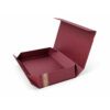 Burgundy Heritage Border Collapsible Corporate Gift Box