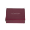 Burgundy Printed Collapsible Cosmetic Mailer Box