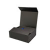 Charcoal Black Blue Tab Apparel Collapsible Gift Box