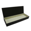 Checkered Black and Burgundy Luxury Accessory Gift Box