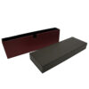 Checkered Black and Burgundy Luxury Accessory Gift Box