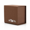 Chocolate Brown Collapsible Gift Box with Triangular Supports