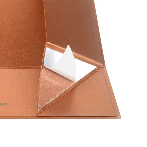 Copper Metallic Collapsible Hair Extension Gift Box