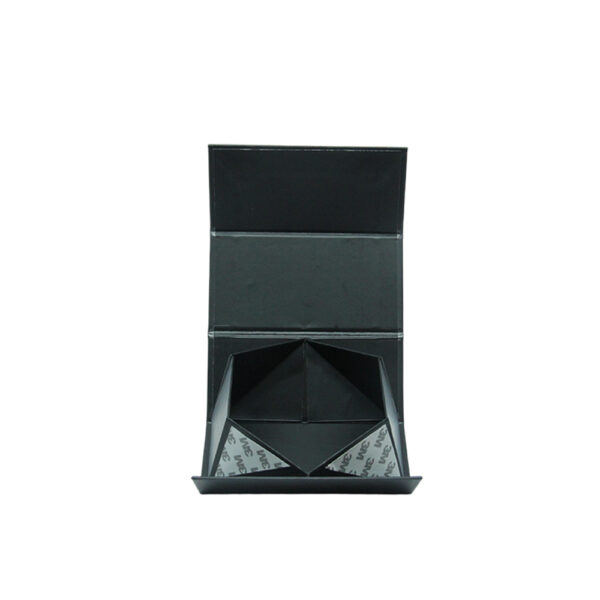 Custom Black Collapsible Rigid Perfume Gift Box