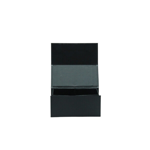 Custom Black Collapsible Rigid Perfume Gift Box