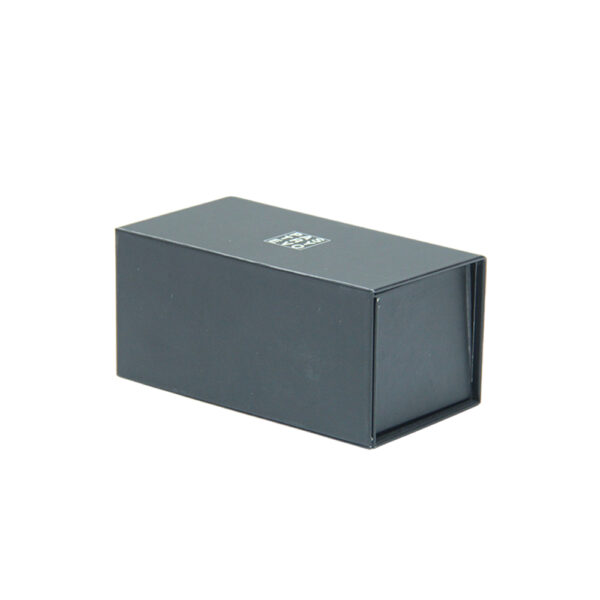 Custom Black Collapsible Rigid Perfume Gift Box