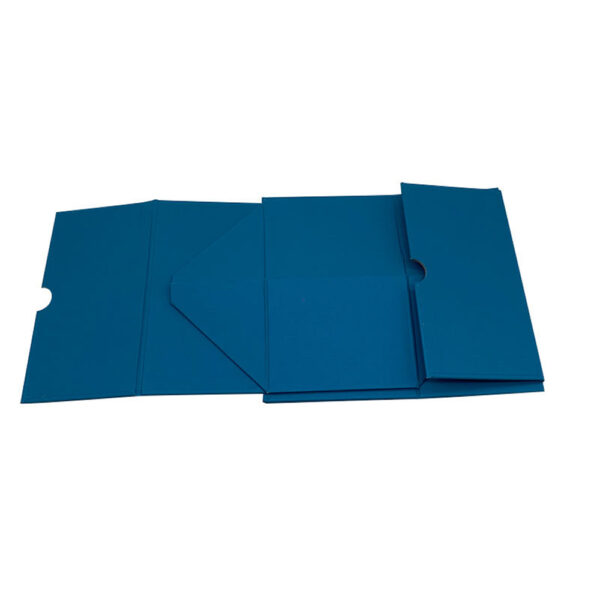 Deep Teal Blue Tuck-Tab Perfume Collapsible Gift Box