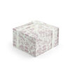 Dusty Rose Toile Print Ribbon-Tied Skincare Collapsible Gift Box Dusty Rose Toile Print Ribbon-Tied Skincare Collapsible Gift Box