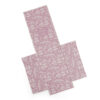 Dusty Rose Toile Print Ribbon-Tied Skincare Collapsible Gift Box Dusty Rose Toile Print Ribbon-Tied Skincare Collapsible Gift Box