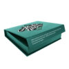 Emerald Green Collapsible Cosmetic Gift Box with Foam Insert