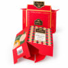 Festive Red Peach Oolong Tea Collapsible Gift Box