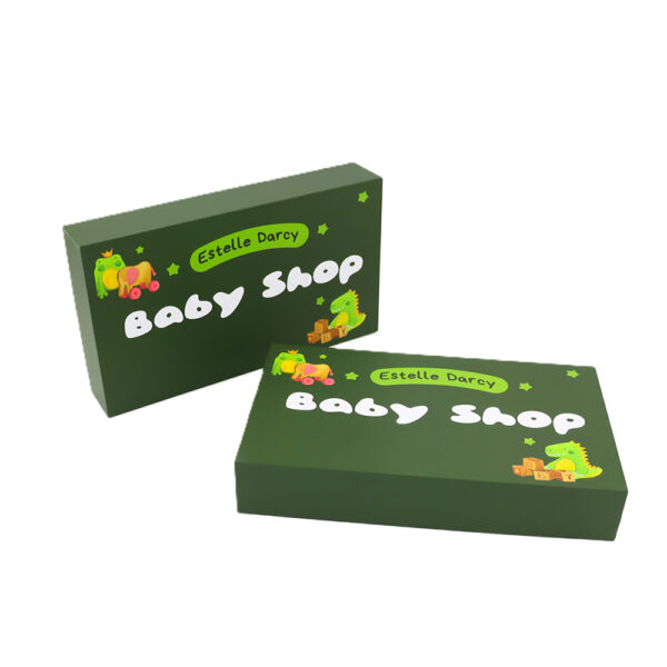 Forest Green Cartoon Animal Collapsible Gourmet Food Gift Box