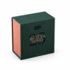Forest Green Collapsible Luxury Gift Box with Copper Accents