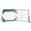 Forest Green Gold Foil Collapsible Gift Box with Ribbon
