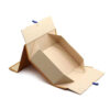 Gold Collapsible Cosmetic Gift Box with Cream Interior