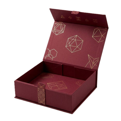 Gold Foil Magnetic Perfume Collapsible Gift Box Gold Foil Magnetic Perfume Collapsible Gift Box