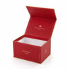 Gold-Trimmed Collapsible Watch Gift Box with Elegant Lettering Gold-Trimmed Collapsible Watch Gift Box with Elegant Lettering