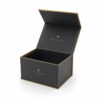 Gold-Trimmed Collapsible Watch Gift Box with Elegant Lettering Gold-Trimmed Collapsible Watch Gift Box with Elegant Lettering