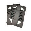 Graphite Black Chevron Pattern Personal Care Collapsible Gift Box