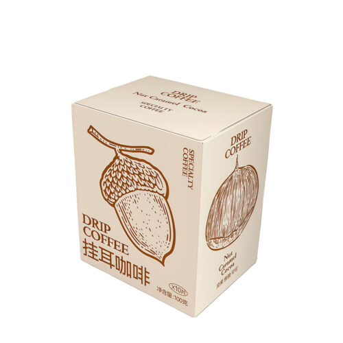 Ivory Acorn & Cacao Drip Coffee Collapsible Gift Box Ivory Acorn & Cacao Drip Coffee Collapsible Gift Box