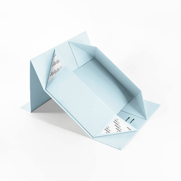 Light Blue Collapsible Hair Extension Gift Box