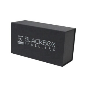 Matte Black Drawer-Style Collapsible Candle Gift Box