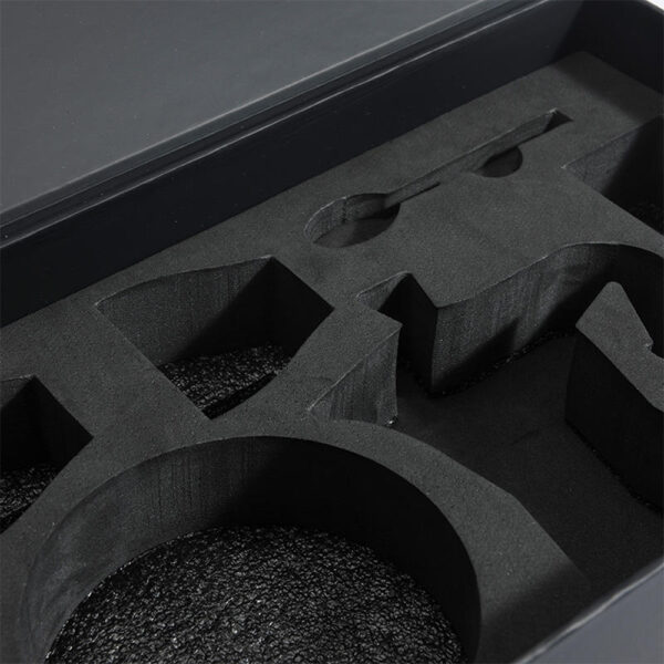 Matte Black Foam Insert Luxury Collapsible Gift Box